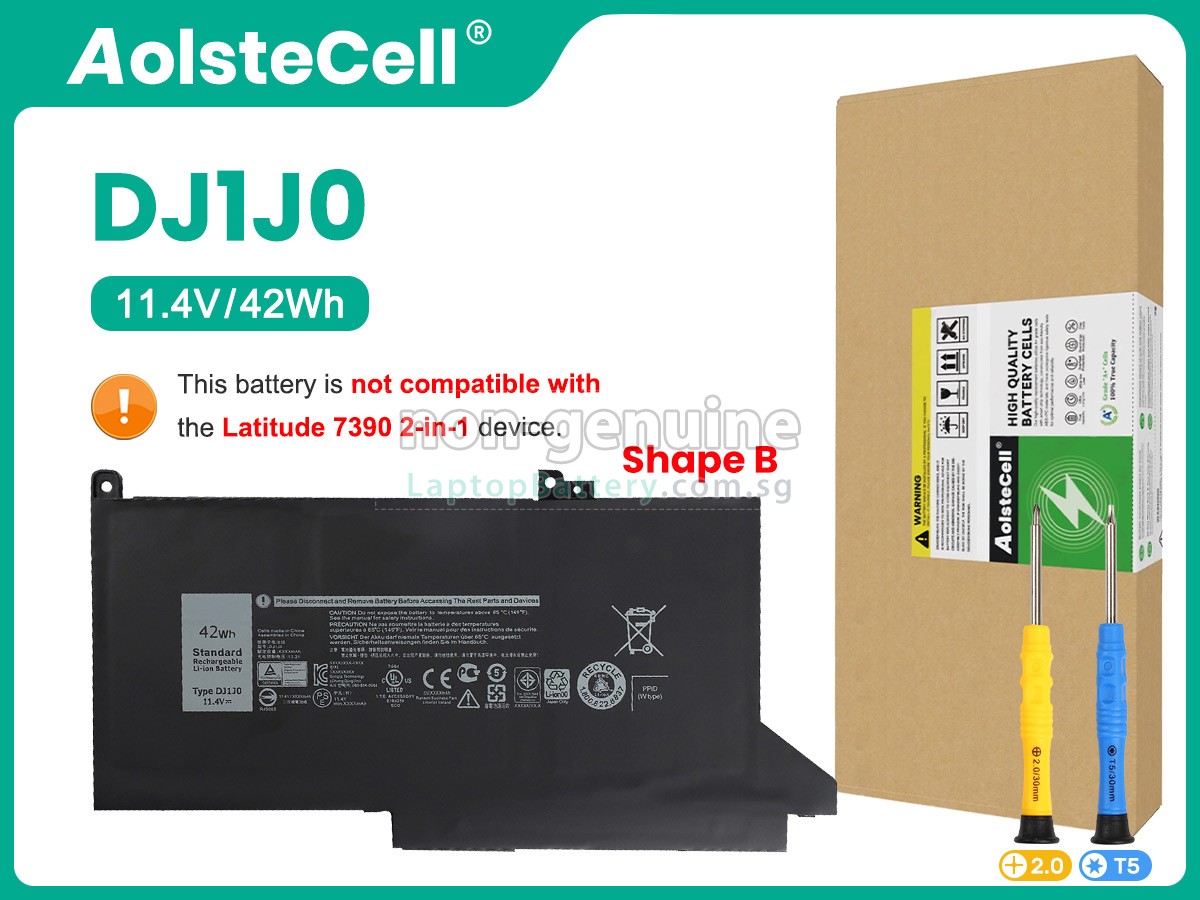 Battery for Dell F3YGT,replacement Dell F3YGT laptop battery from