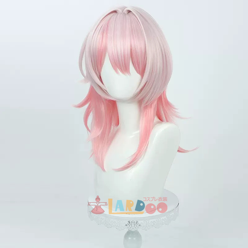 崩壊：スターレイル 三月なのか コスプレウィッグ ネット付き 耐熱 cosplay