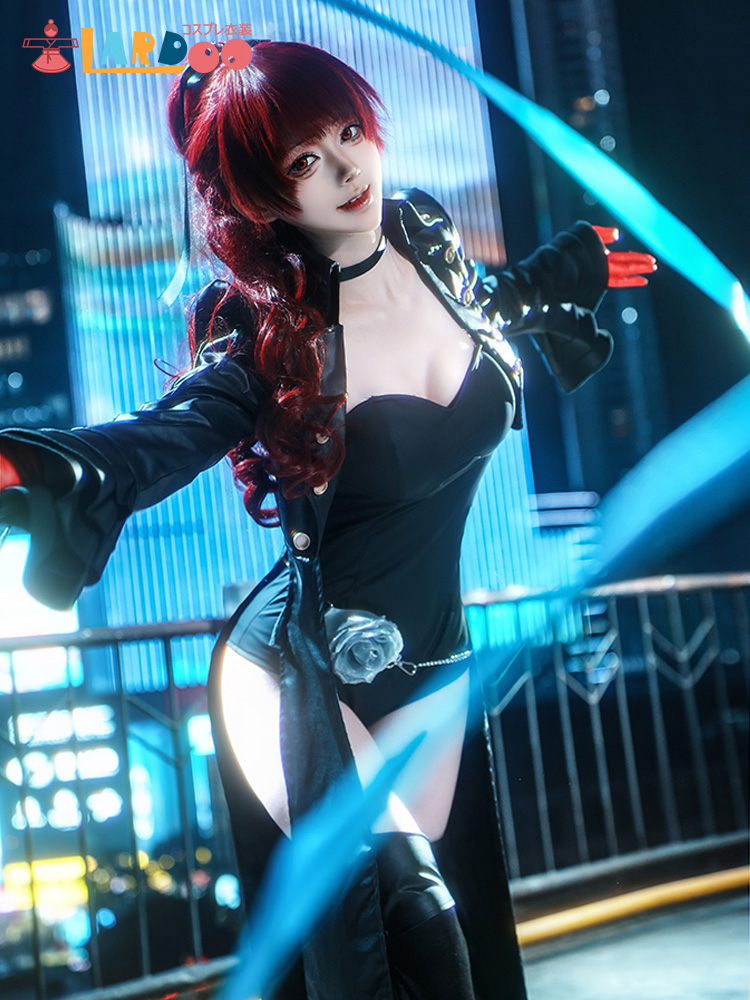 ペルソナ5 芳澤かすみ 怪盗スーツ仮面付き コスプレ衣装 コスチューム