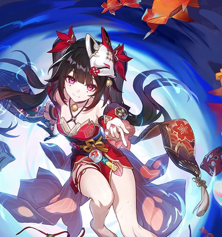 崩壊スターレイル HonkaiStarRail 花火-Sparkle コスプレ衣装 仮面付き