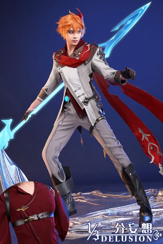 三分妄想1/3Delusion】原神 Genshin タルタリヤ-Tartaglia シャツ修正