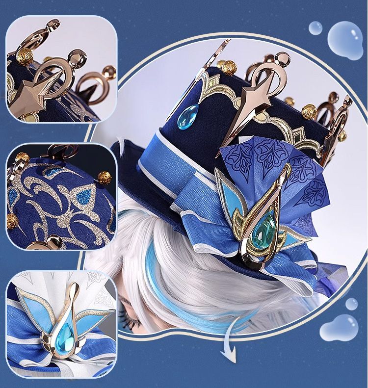 三分妄想】原神 Genshin 黒Ver フリーナ/Furina フォカロルス/Focalors