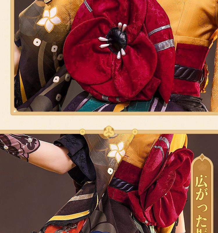 三分妄想1/3Delusion】原神 Genshin 千織-Chiori コスプレ衣装/靴