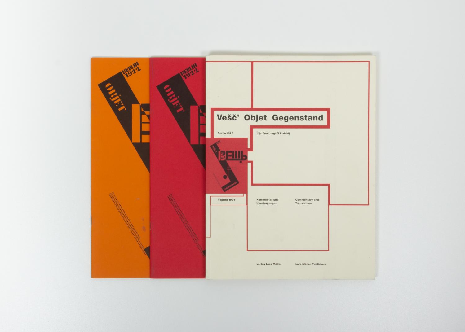 Vesc/Objet/Gegenstand | Lars Müller Publishers