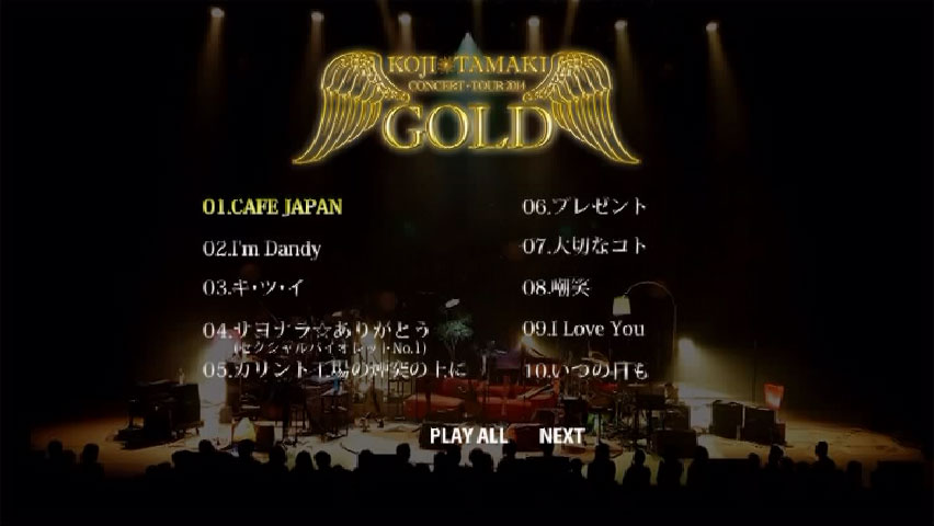 玉置浩二- Koji Tamaki - GOLD TOUR 2014 [2DVD ISO 12.3G] - 蓝光演唱会