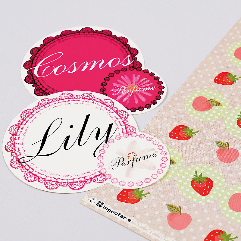 香り付きシール（アロママスクシール） | 東京リスマチック｜店舗型