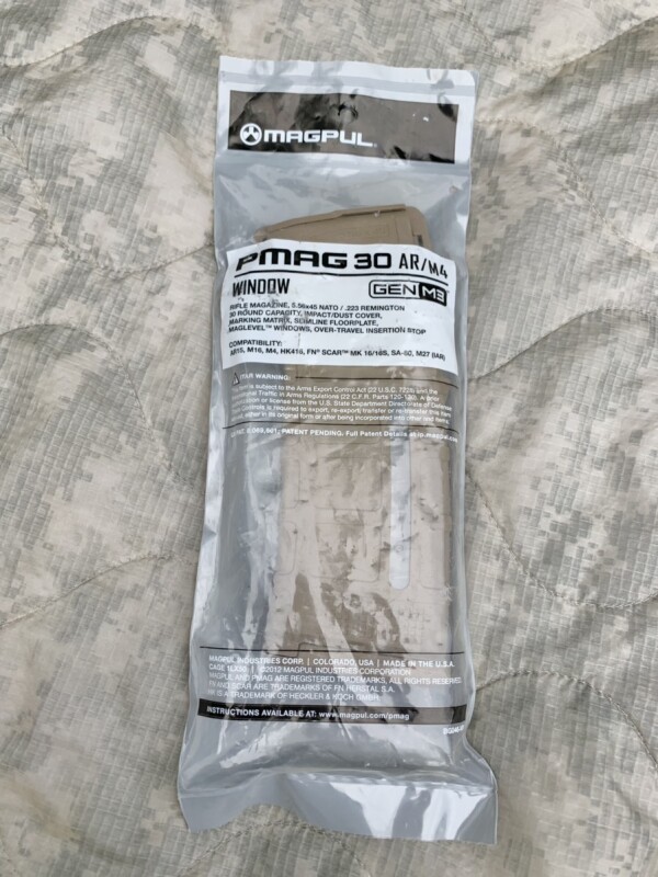 米軍実物 MAGPUL PMAG 30 GEN M3 AR-15/M4/M16 30連マガジン WINDOW 両