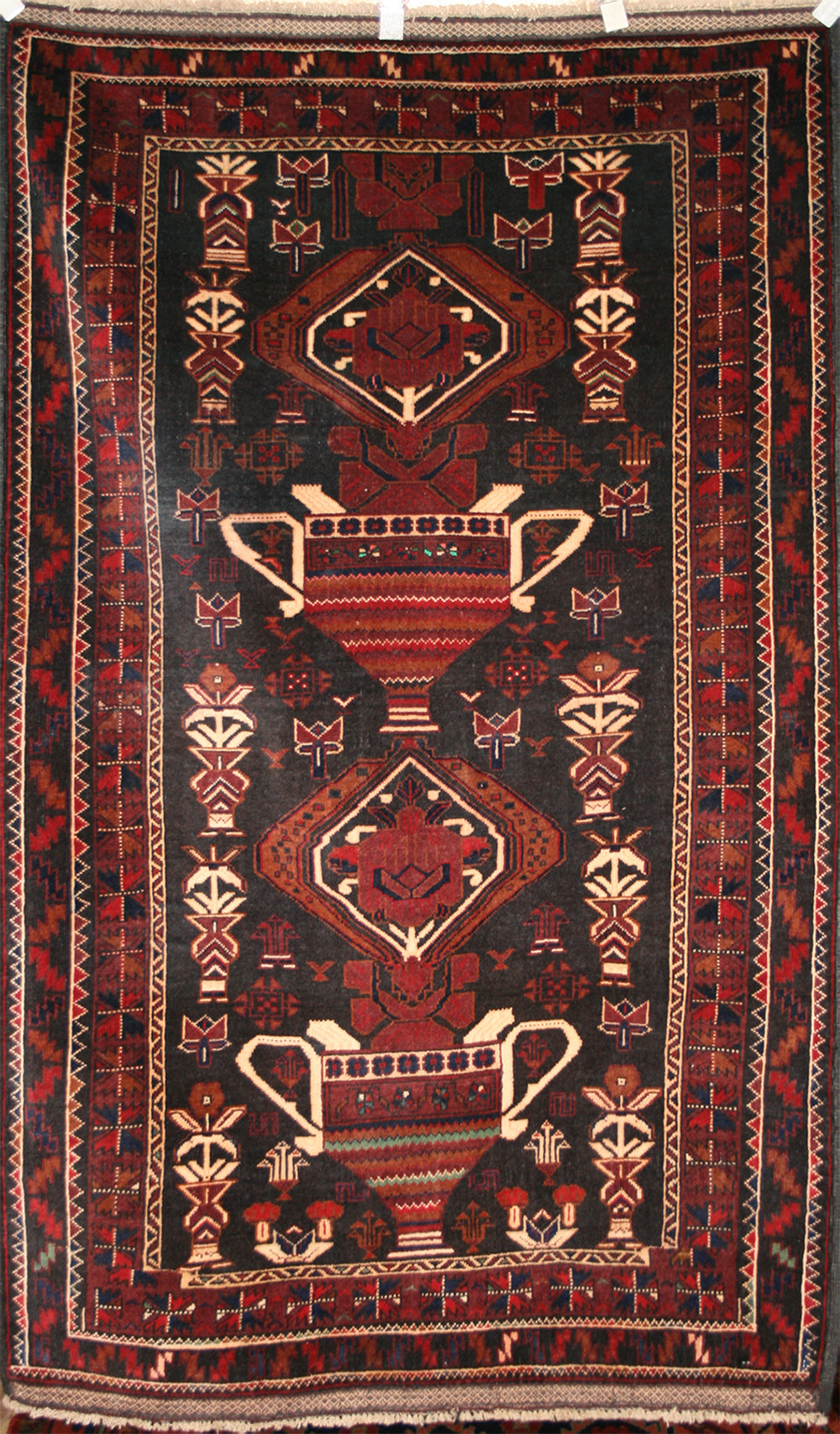 Hand-Knotted Afghan Baluch Rug - Ref: 1196 - 190 x 116cm – Little