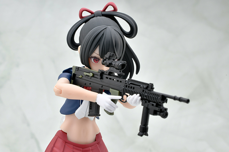 LA-OP21 メガミデバイス用銃の持ち手（ホワイト）｜PRODUCT｜リトル