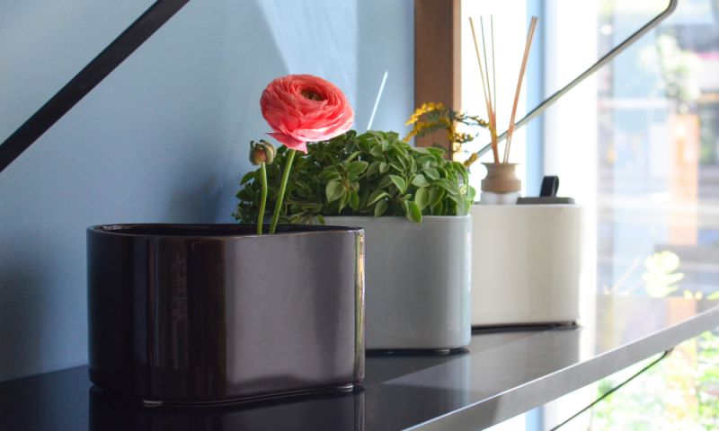 リーヒティエ プラントポットS / TypeB - ブルー - 植木鉢・プランター