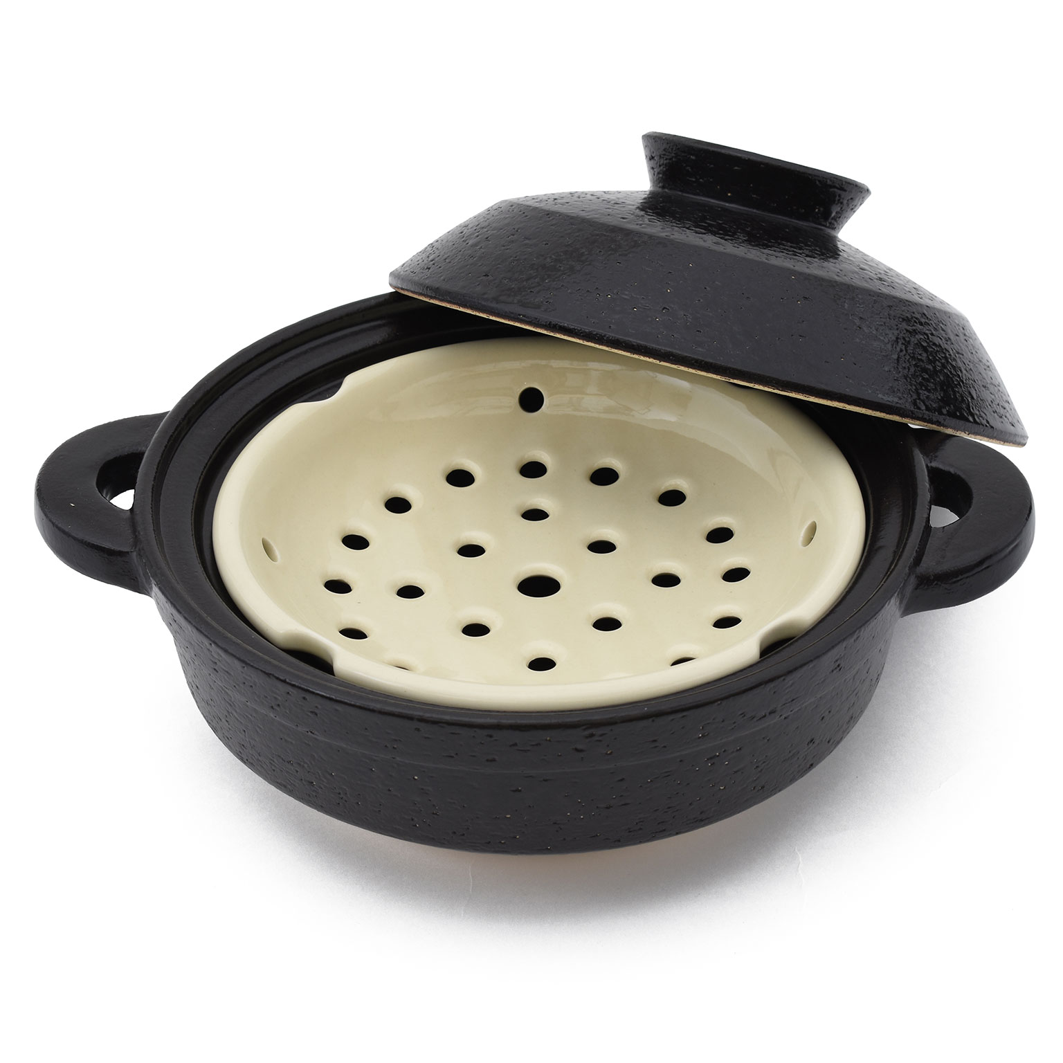 長谷製陶（ナガタニセイトウ）IH対応ヘルシー蒸し鍋 | LIVING MOTIF