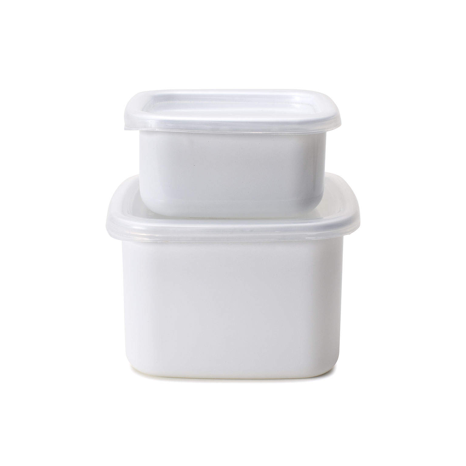 野田琺瑯（ノダホウロウ）ホワイトシリーズ 琺瑯容器 スクエア