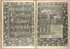 ケルムスコット・プレス40．『ジェフリー・チョーサー作品集』福岡大学