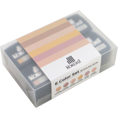 KOKOIST | カラージェル6色セット11 Matte Skin Series | ライフ
