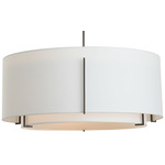 Exos Double Shade Large Scale Pendant by Hubbardton Forge | 194636