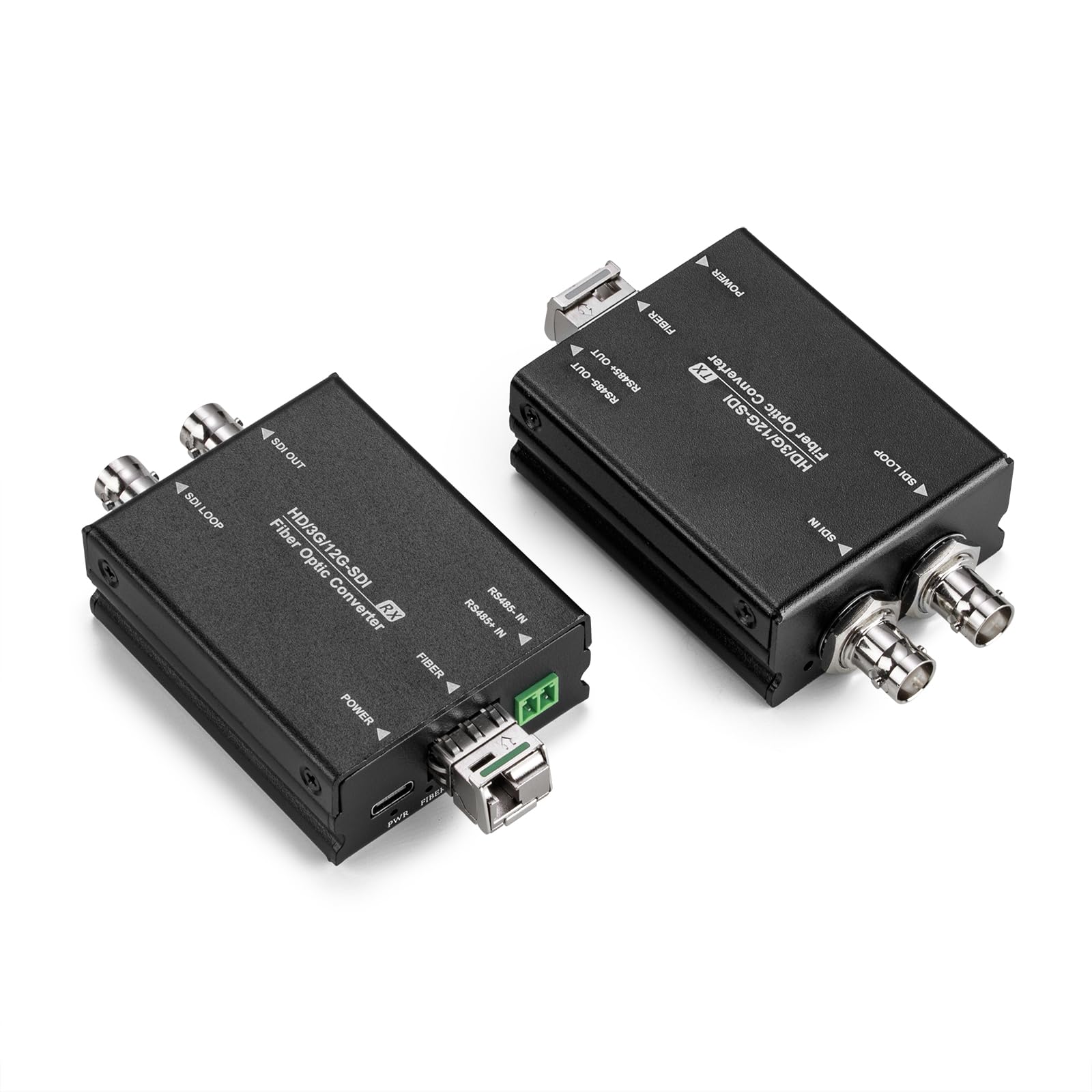 Mini 12G-SDI Video to Fiber Optic Converters with SFP – LightOptics®