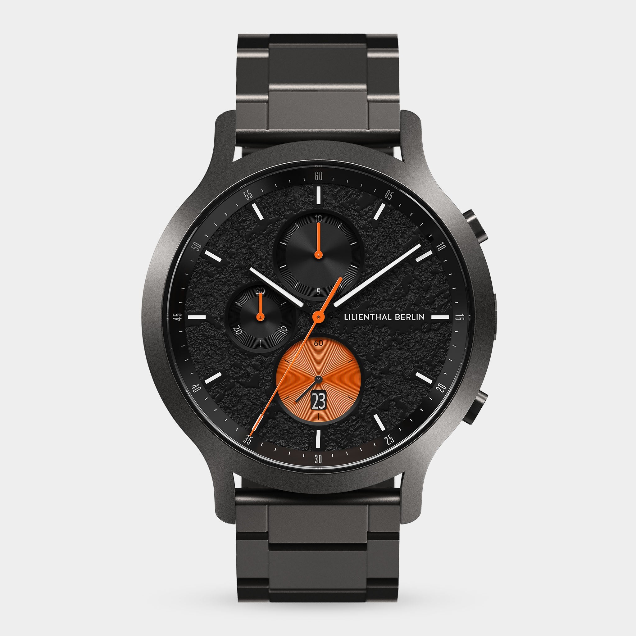 Chronograph Limited Edition Volcano II Stainless Steel Anthracite