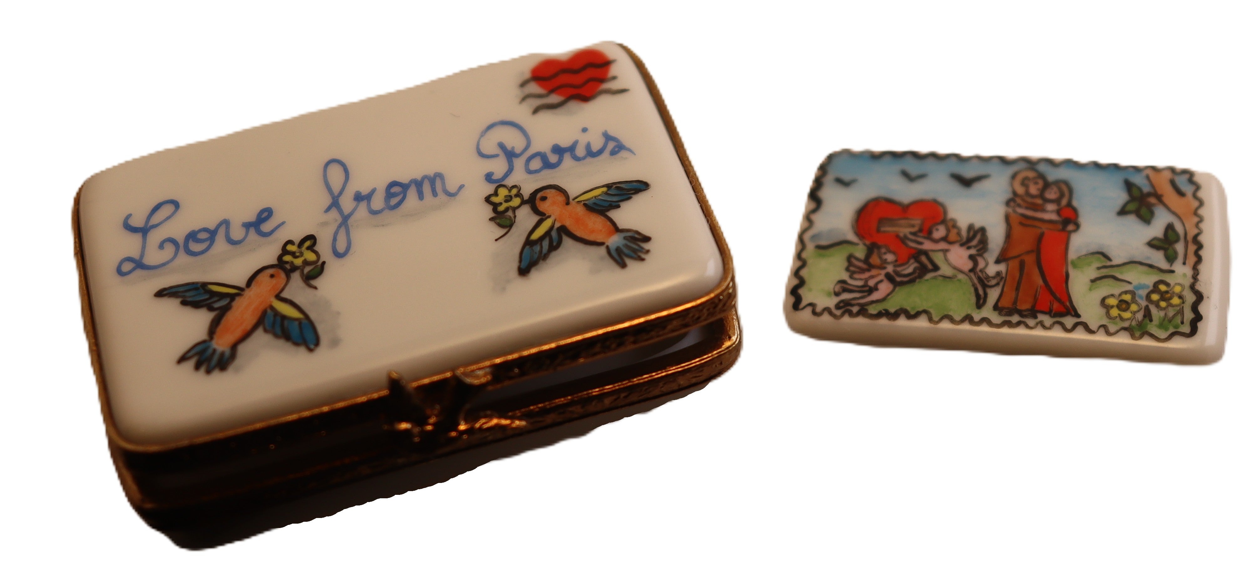 ROMANCE: Genuine Limoges Box from Artoria-Limoges: Paris Love
