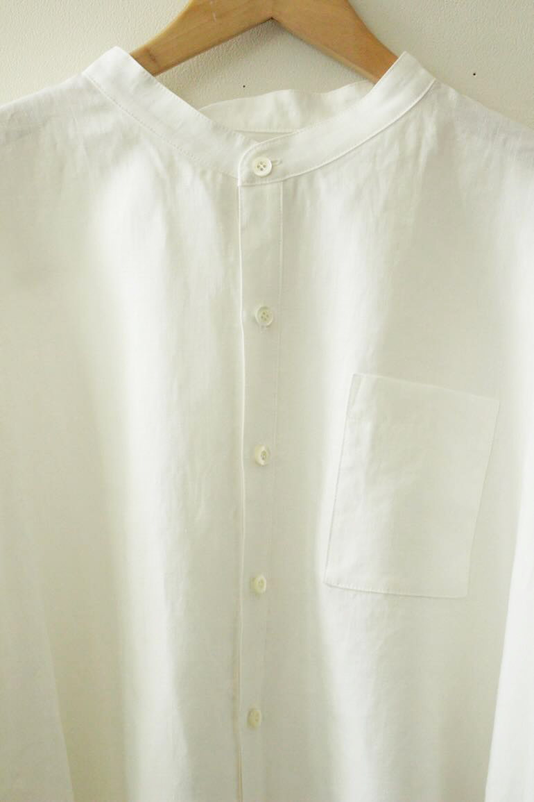 プロダクト スタンドカラーブラウス