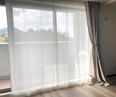 リネンカーテン Linen Curtain @LINNET