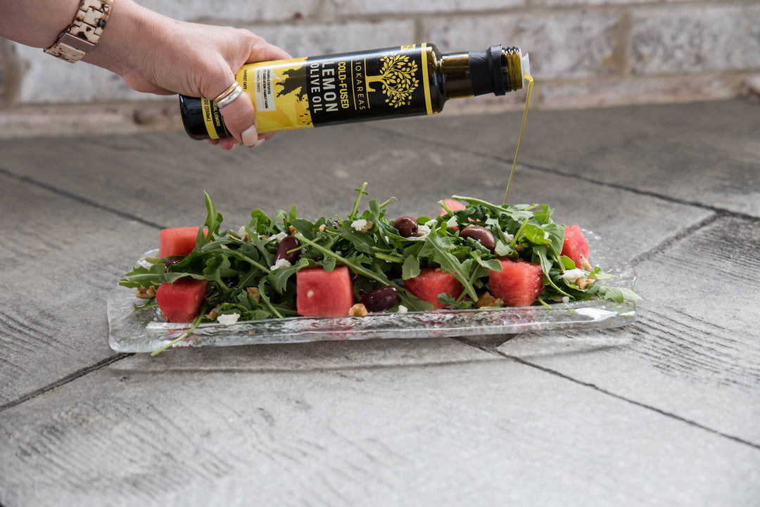 Buy Cold Fused Lemon Olive Oil - Liokareas Greek EVOO