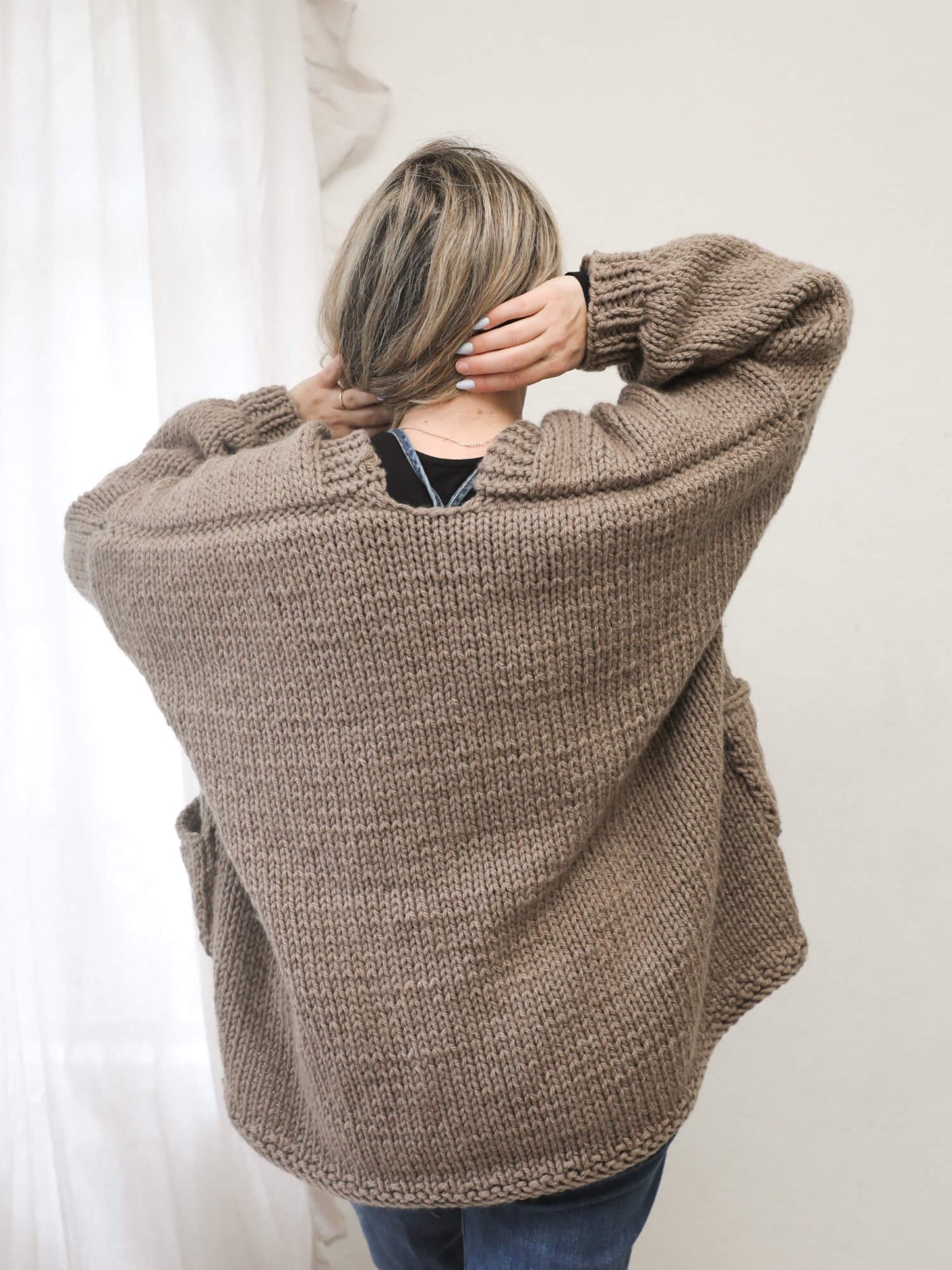 Knit Kit -Stone Cardigan – Lion Brand Yarn