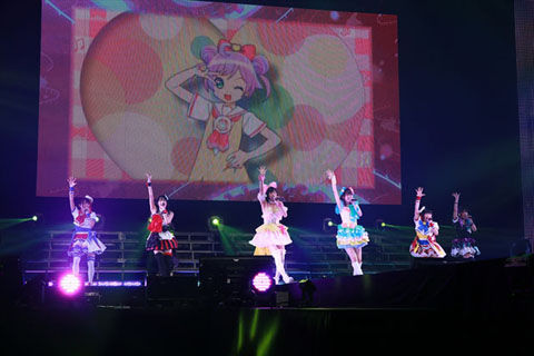 プリズムジャンプで、み～んな今年いちばーんのハピなるにっ