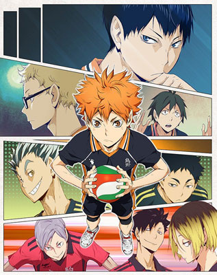 TVアニメ『ハイキュー!! セカンドシーズン』和久谷南高校の主将・中島