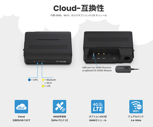 Lisway：ネットワーク対応4K2カメラ分離型 DR970X BOX-2CH Plus