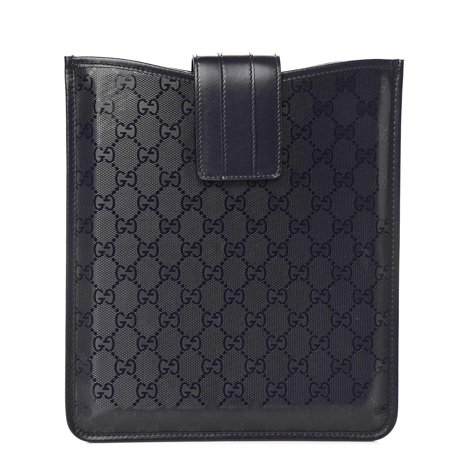 Gucci Unisex GG Navy Blue Imprime iPad / Tablet Case