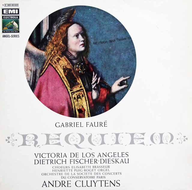 LP レコード クリュイタンスのフォーレ/「レクイエム」 仏EMI 3220