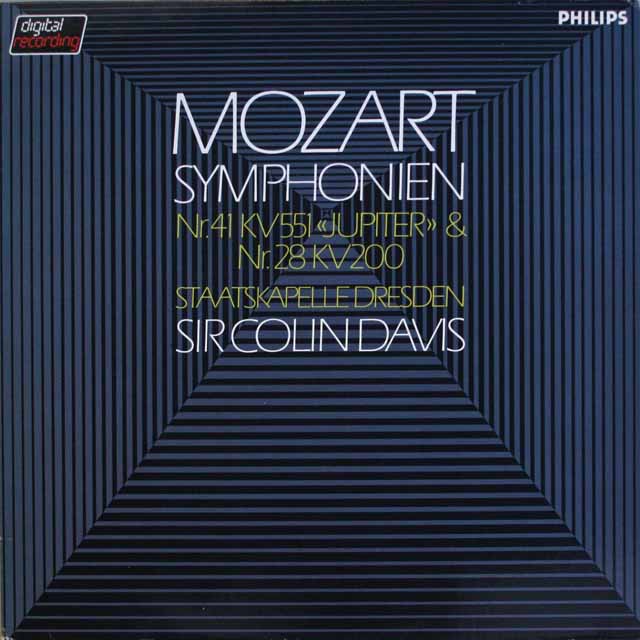LP レコード デイヴィスのモーツァルト/交響曲第41番「ジュピター