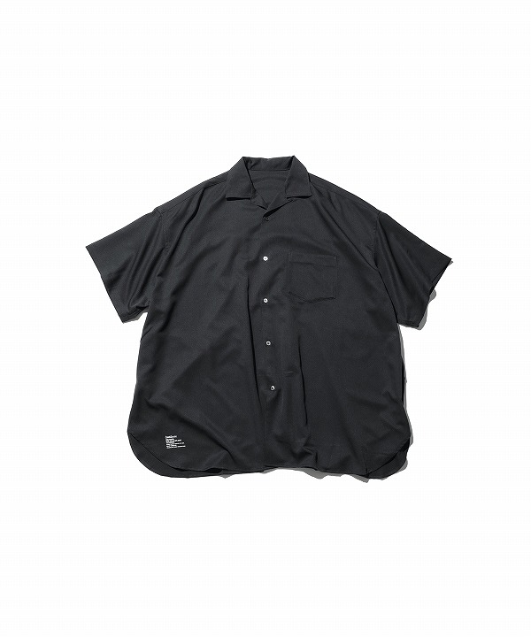 フレッシュサービス/FreshService COOLFIBER OPEN COLLAR S/S SHIRT