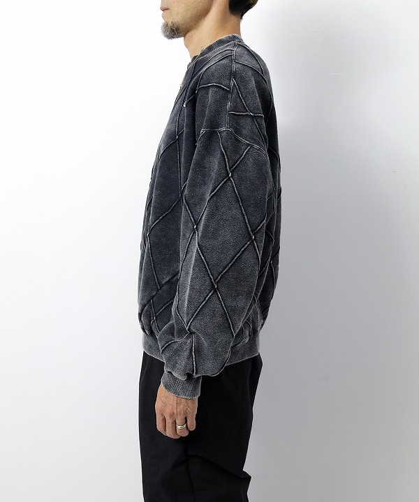 NOMA t.d./ノーマ ティーディー HandDyed Diamond Twist Sweat