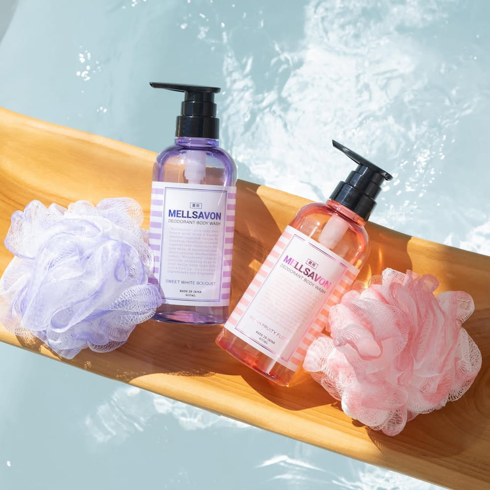 メルサボン デオドラントボディウォッシュ スイートホワイトブーケ