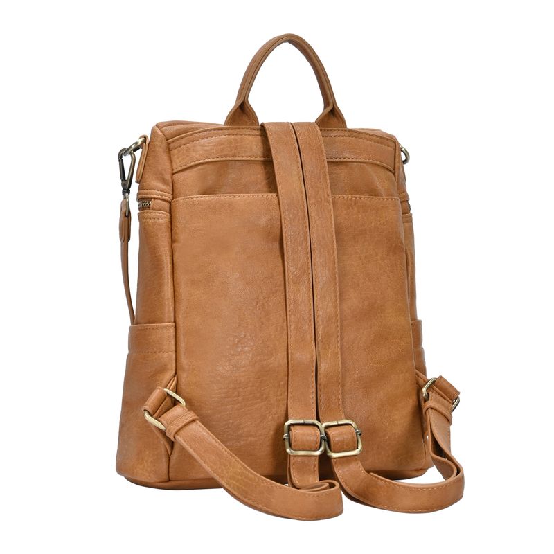 Sienna Backpack – Vegan Leather Bag with Adjustable Straps – MMS