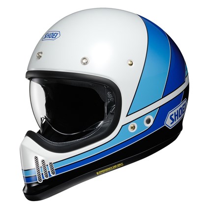 Shoei Ex-Zero Equation TC2 helmet in white / multi colour