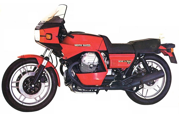 Moto-Guzzi 850 Le Mans II 1978 - Motorcycle specifications, reviews