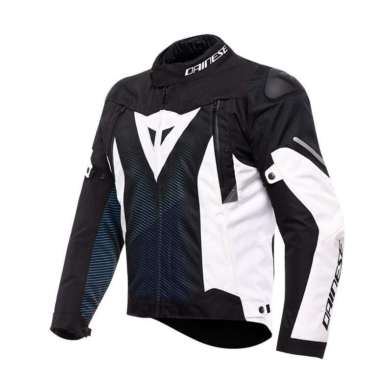 Dainese Super Sprint D-dry Jacket White Blue | MotoStorm [en]