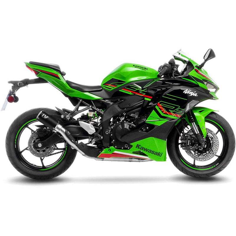 LeoVince Corsa S ブラックレーシングスリップオン ニンジャ ZX-4R
