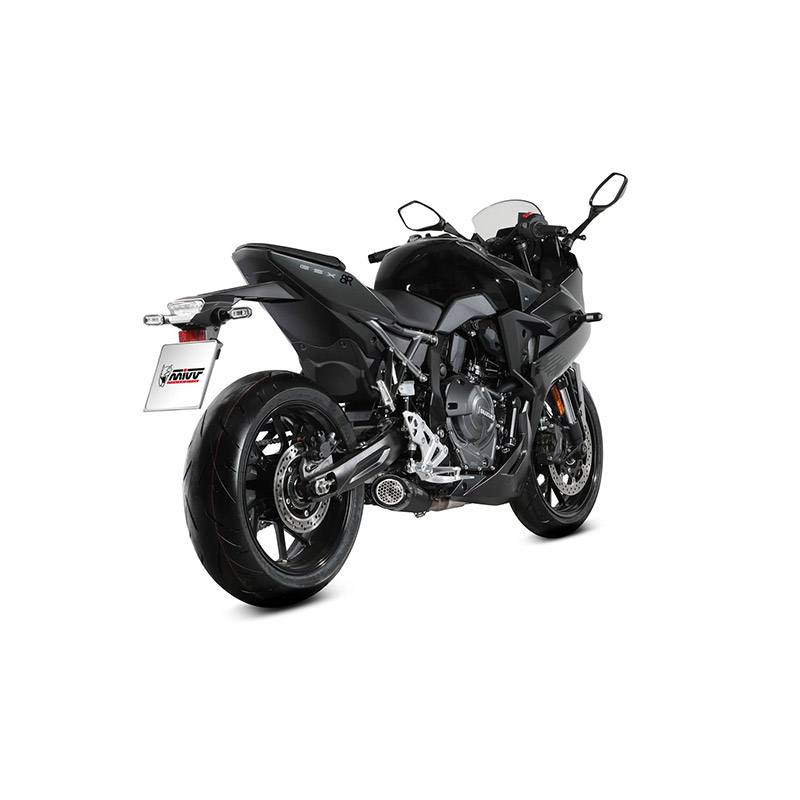 Mivv X-M5 スチールブラック レーシング フルエキゾースト GSX-8R