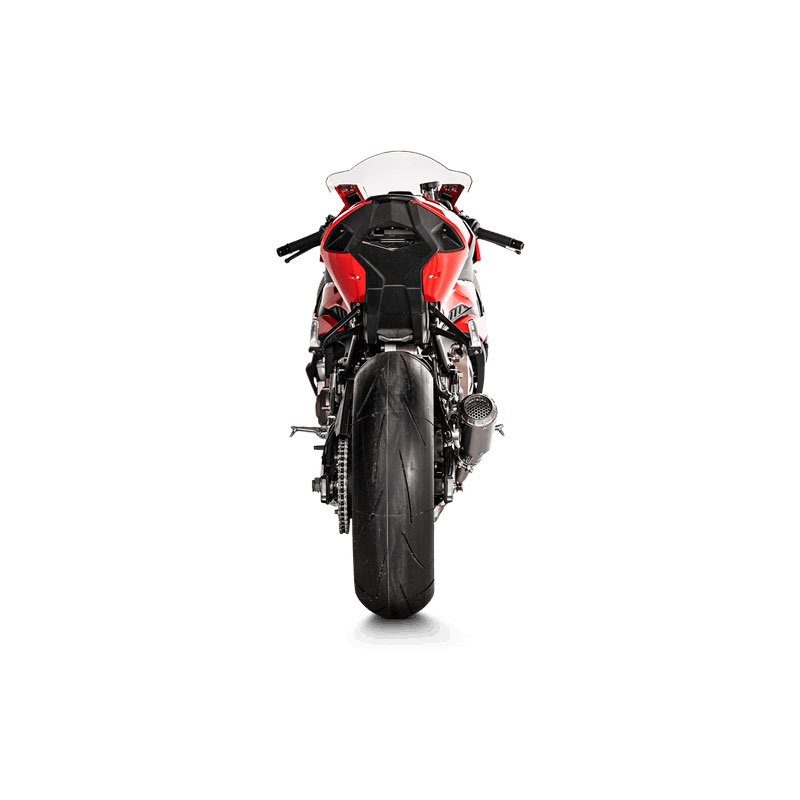 アクラポビッチ スリップオン チタニウム レーシング BMW S1000RR