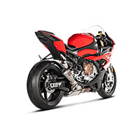 アクラポビッチ スリップオン チタニウム レーシング BMW S1000RR