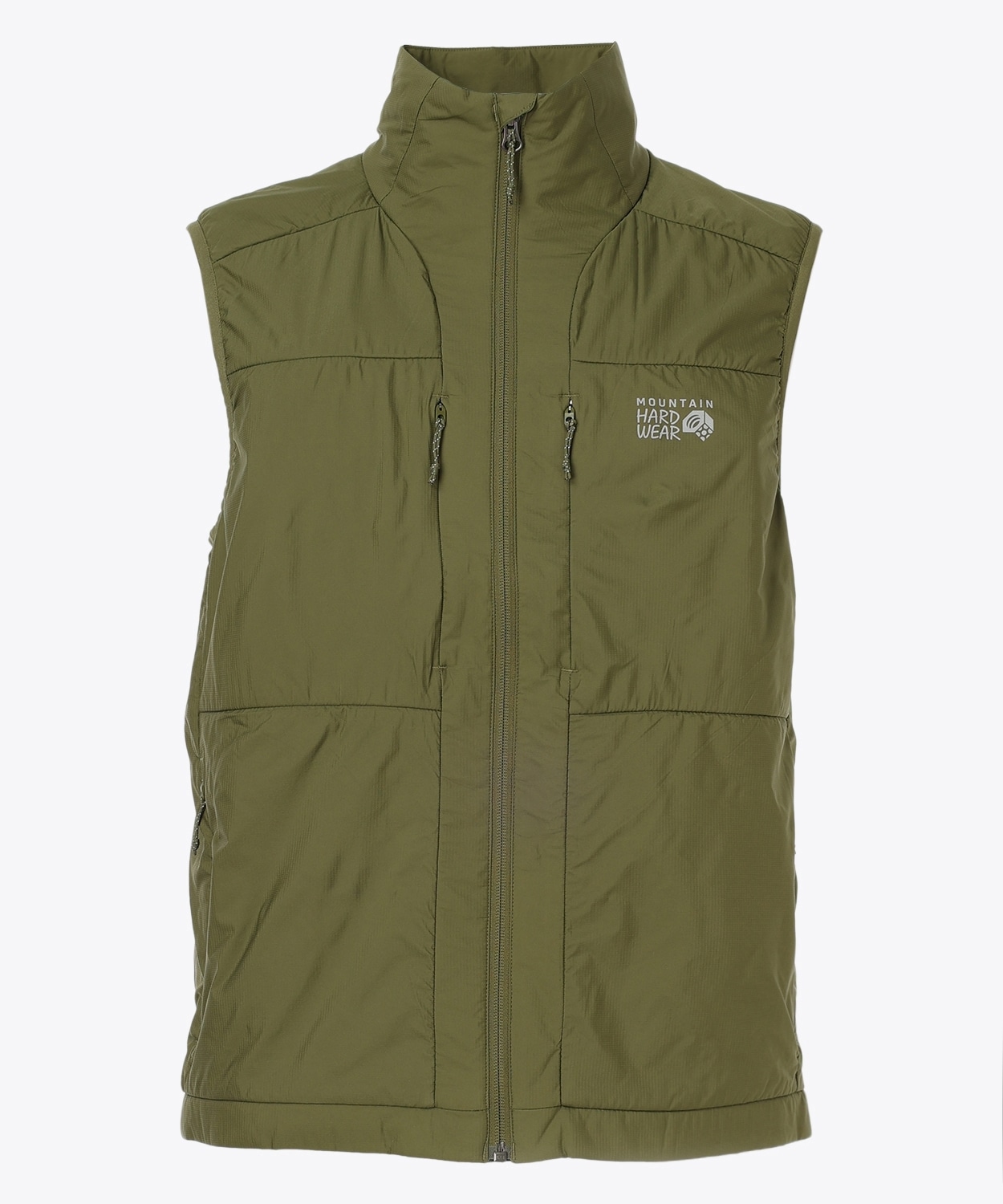 コアエアシェルウォームベスト(S Combat Green)│マウンテンハード
