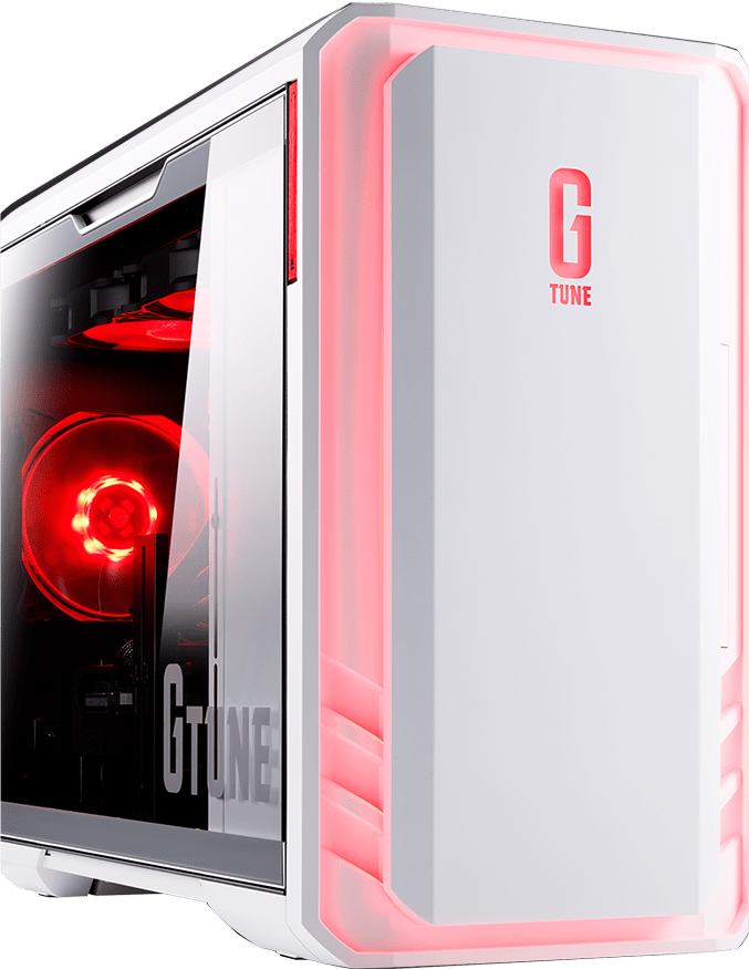 ミニタワー ゲーミングPC（ホワイト）｜G TUNE マウスコンピューター