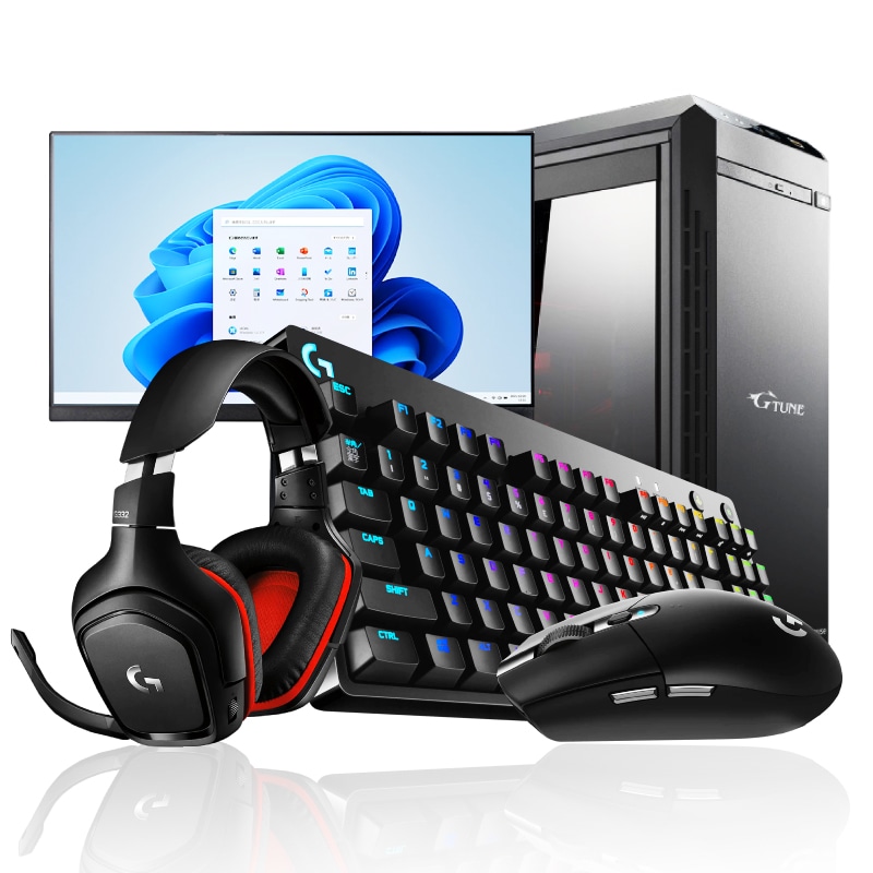 G-Tune HM-A-AL はじめてのゲーミングPCにオススメのスターターセット