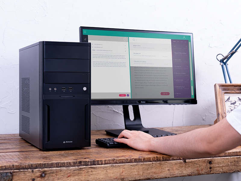 Windowsデスクトップ Mouse Computer i7-11700 32G 256G win11 Windows