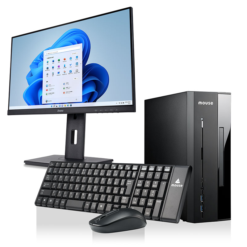 スリムタワー型デスクトップパソコン｜マウスコンピューター【公式