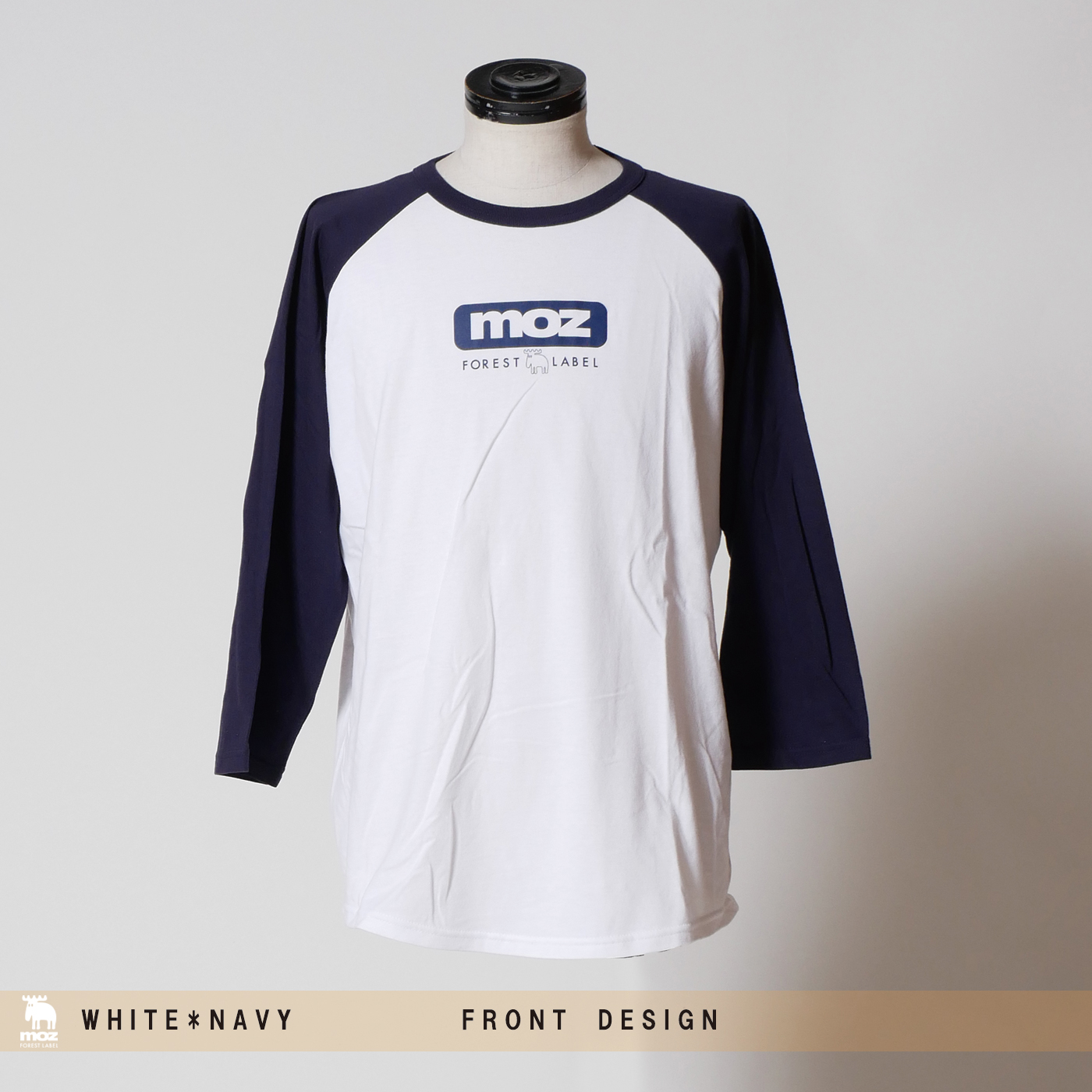 moz FOREST LABEL ラグランTシャツ◇