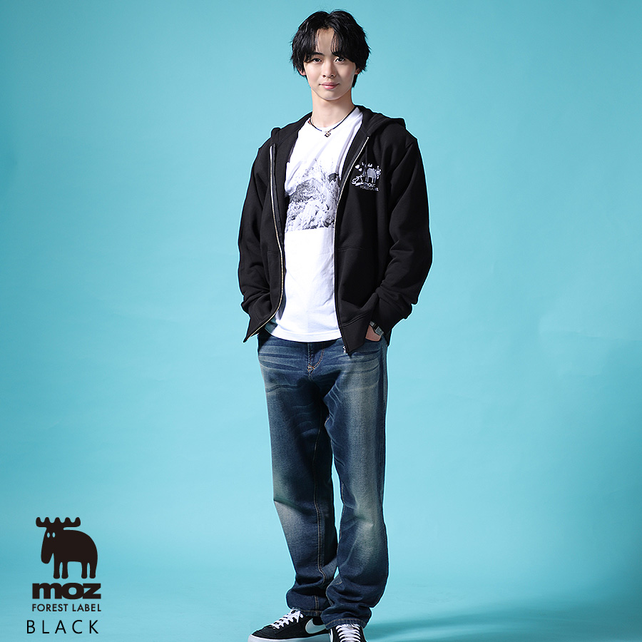 島田高志郎 × moz FOREST LABEL コラボZIPパーカー